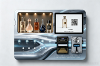 Distributeur automatique de parfum mural intelligent à écran tactile avec code QR, équipement de distribution de parfum à chaud