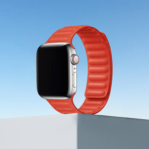 Correa de cuero CAOWTAN para IWatch Series Ultra 2 para 40mm 41mm 45mm 49mm correa de reloj para <span class=keywords><strong>Apple</strong></span> <span class=keywords><strong>Watch</strong></span> Bands nuevo enlace de bucle magnético - Product Image 5