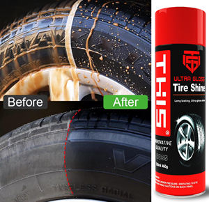 Cristal Intouchable Glitter Cuir gel permanent Personnalisé <span class=keywords><strong>Noir</strong></span> Vente en gros Silicone Spray Tire Shine Clean <span class=keywords><strong>Polish</strong></span> Car <span class=keywords><strong>Polish</strong></span> THIS - Product Image 5