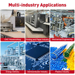 Wordfik ปั๊มสุญญากาศแรงดันใบพัดห<span class=keywords><strong>ม</strong></span>ุนแห้ง PVDT100 5.5kW สองตัว<span class=keywords><strong>ดูด</strong></span>สำหรับเราเตอร์ CNC <span class=keywords><strong>ส่ง</strong></span>กระดาษไ<span class=keywords><strong>ม</strong></span>้พลาสติก - Product Image 5