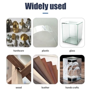 AODEGU 401-200mlacrilico adesivo super colla plastica metallo speciale colla universale bianco basso per chilogrammo colla adesiva - Product Image 5