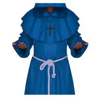 Halloween Moine Vêtements Hommes Sweat Prêtre Pasteur Costume