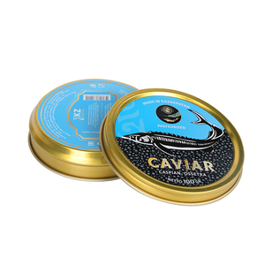 Pot rond de <span class=keywords><strong>caviar</strong></span> sous vide, étain, <span class=keywords><strong>15g</strong></span> 20g 30g 50g 100g 125g 250g - Product Image 4