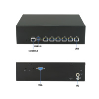 3th gen PC Server 6 * LAN Firewall Appliance hdd 6 ethernet Firewall rute komputer PC Linux Ubuntu Opnsense Mikrotik