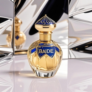 New Arrival Luxury Custom Crimp Irregular Perfume Spray <b>Bottle</b> 50ml 100ml Empty Gradient Glass Perfume <b>Bottle</b> With Custom Lid - Product Image 3