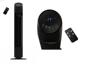 <span class=keywords><strong>Ventilateur</strong></span> sur pied en plastique, <span class=keywords><strong>ventilateur</strong></span> électrique de refroidissement avec grand débit d'air, appareil ménager, maison, <span class=keywords><strong>pas</strong></span> <span class=keywords><strong>cher</strong></span>, 33 pouces, avec télécommande - Product Image 6