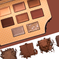 Palette de fards à paupières 100% sans cruauté, hautement pigmentée, effet miroir, best-seller, qualité supérieure, palette de fards à paupières mats