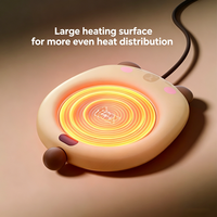 Chauffe-tasse USB intelligent à 3 niveaux de température, à prix abordable, avec câble USB, tapis chauffant à température constante, coussin chauffant pour tasse à café