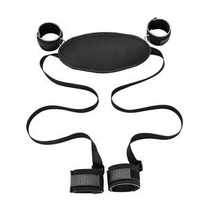 Kit de bondage pour <span class=keywords><strong>lit</strong></span> Bdsm, ensemble de sangles, attaches sexuelles pour les chevilles, les poignets, menottes pour adultes, chambre à coucher - Product Image 2