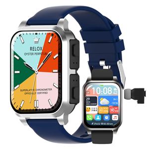 Reloj Inteligente AIMB-Z20 con Correa de Silicona, Pantalla TFT de 2.01 Pulgadas, Caja de Acero Inoxidable, GPS, Monitor de Ritmo Cardíaco y Sueño, Unisex - Product Image 1