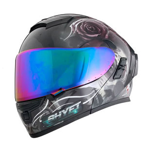 Helm Dot wajah penuh disetujui OEM/ODM kustom dengan lensa dalam asap - Product Image 4