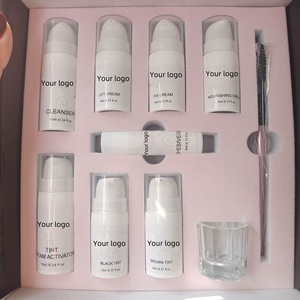 Logotipo personalizado Keratin Eyebrow Perm Kit Brow Lamination Lifting Set 4 en 1 Lash Lift Solution Brow Tint Vegan Lash Lift Kit - Product Image 1