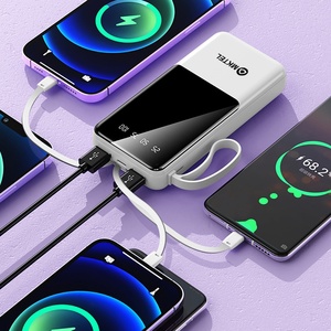 Super Fast Charge 20,000mah Portable Power Lanyard Large-Capacity PVC Mobile Phone Holder for Outdoor Use 12W Output Power - Product Image 3