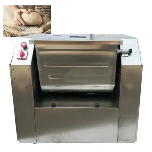Commercial flour mixer 15kg2550 bread dumpling stainless steel horizontal dough