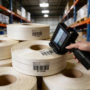 Impresora Portátil de Códigos <span class=keywords><strong>QR</strong></span> con Pantalla Táctil, Impresora de Tinta Solvente para Logística, Almacenamiento y Embalaje - Product Image 5