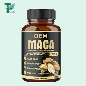 OEM Label pribadi pria suplemen energi Natural Booster Strong 7 in 1 Kapsul akar Maca - Product Image 1