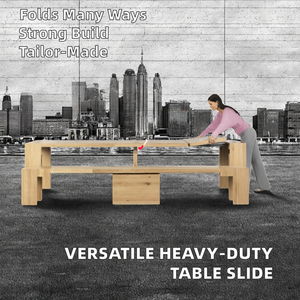 Herrajes para Mesa de Comedor Plegable con Rodamiento de Bolas de Alta Resistencia Personalizables, Modelo Metálico Moderno para Edificios de Oficinas, Carga de 51-100 kg, Modelo 2 - Product Image 2