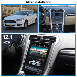 Android 11 Cho Ford Mondeo Fusion MK5 Tesla Màn Hình Cảm Ứng Lớn Dọc Theo Phong Cách Máy Phát Đa Phương Tiện 128G Cho Xe Hơi Thiết Bị Đầu Âm Thanh DVD GPS - Product Image 4
