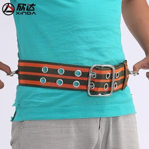Cinturón de seguridad Xinda ajustable de poliéster con hebilla de lengüeta y 2 anillas en D para protección contra caídas en montañismo - Product Image 3