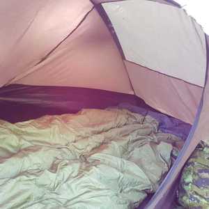 Tente de camping gonflable portable à une chambre Mécanisme d'ouverture rapide Aucune installation requise Quatre saisons étanche pour la randonnée - Product Image 3