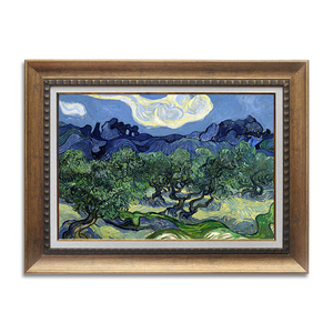 Reproductions <span class=keywords><strong>de</strong></span> peintures à l'huile <span class=keywords><strong>de</strong></span> Van Gogh, paysage imprimantain dessiné à la main sur toile, olivier, art célèbre - Product Image 1