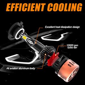 Faros Delanteros Chenlang Nuevo Estilo Económicos CLR11 70W 7000LM 6000K 9005 9006 9012 H1 H4 H7 H11 Bombilla LED para Faros Delanteros - Product Image 5