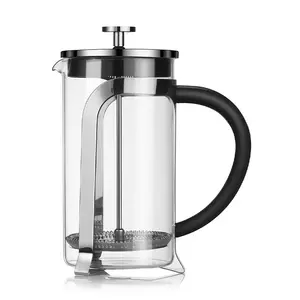 high borosilicate glass French filter pressure coffee pot milk making brewing coffee utensils french press coffee maker