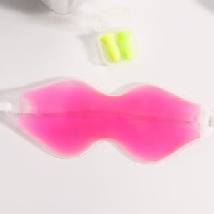 Pink Reusable Ice Eye Mask, Cooling Eye Cover, eficaz para aliviar círculos escuros e inchaço - Product Image 4