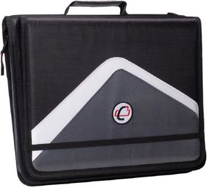 Classeur extensible, classeur à fermeture éclair avec poignée durable, organiseur scolaire à multiples poches - Product Image 1