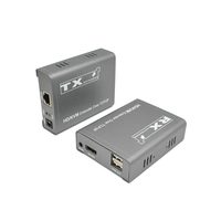Extenseur HDMI TCP/IP Xput sur CAT5e/CAT6, jusqu'à 200 m, 1080p, télécommande IR bidirectionnelle, clavier, souris, audio et vidéo USB
