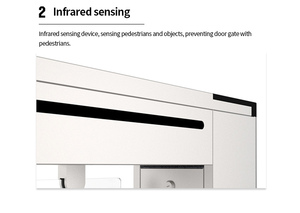 Hcw nhà máy tùy chỉnh nhanh chóng cảm ứng Swing cổng turnstile nhận dạng khuôn mặt an ninh kiểm soát truy cập SUS304 chất liệu - Product Image 4