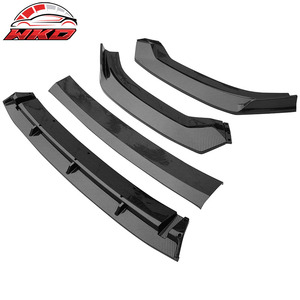 Convient pour Audi S3 A3 2017-2020, lèvre de pare-chocs avant style IKON, imprimé fibre de carbone - Product Image 6