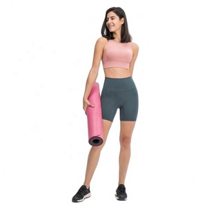 Soutien-gorge de sport pour femme à col montant, dos ajouré, couvrance intégrale, maintien élevé, pour la course, le fitness et le yoga - Product Image 5