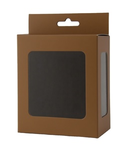 Biểu Tượng Tùy Chỉnh Cao cấp Matt Cán Điện Thoại Di Động USB Sạc Các Tông Màu Trắng Rãnh Bao Bì Hộp Chống Sốc Treo Lỗ - Product Image 3