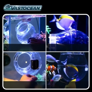 Boule de pêche magnétique à haute transparence, attrapeur d'aquarium, réservoir de poissons - Product Image 2