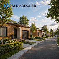 Edificio de Hotel Prefabricado Modular en Australia, Estructura de Acero, Revestimiento de Aluminio, Llave en Mano, Completamente Amueblado