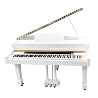 Ready Ship 88-key Digital Instrument Professional Sustain Stage Electronic Keyboard Grand Piano Plastic Compact 700 Rhythms 128