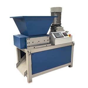 Máquina trituradora automática de doble eje de 2000 Kg/H, pequeña trituradora Industrial, trituradora de chatarra, máquina trituradora de acero - Product Image 6