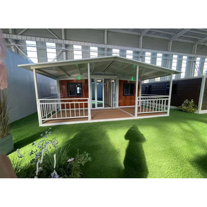 Casa Container Prefabbricata di Lusso LDYZ, Modulare e Rimovibile, 20ft 40ft, Pannelli Sandwich in Acciaio Pieghevoli, <span class=keywords><strong>Design</strong></span> Moderno - Product Image 3