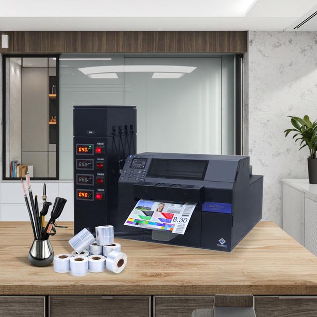 LOMO6530 label printer color sticker machine for product color label printer with plotter cutter label color printer