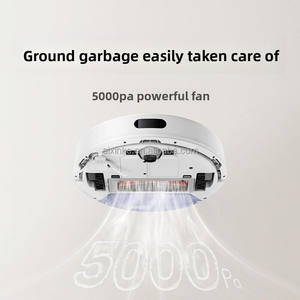 หุ่นยนต์ดูดฝุ่นถูพื้นแบบเปียกและแห้ง5000Pa Mi <span class=keywords><strong>Mijia</strong></span> <span class=keywords><strong>3C</strong></span> รุ่นที่ปรับปรุงแล้วสำหรับ <span class=keywords><strong>Xiaomi</strong></span> APP SMART - Product Image 3