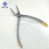 Outil dentaire manuel Instrument d'extraction de racines résiduelles Pinces pour outil dentaire en métal