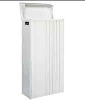 Boîte de livraison de colis extérieure en métal de grande taille au design moderne avec serrure à clé pour la poste et la livraison de colis