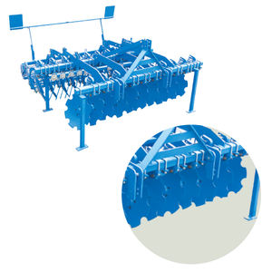 Taille personnalisable 330 380 430 Profondeur de travail Herse à disques motorisée pour le labour profond - Product Image 2