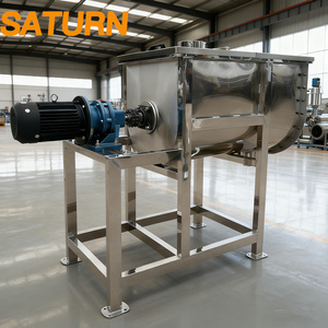 Đôi <span class=keywords><strong>Ribbon</strong></span> Máy xay sinh tố bụi than bột trộn ngang kim loại <span class=keywords><strong>Ribbon</strong></span> <span class=keywords><strong>Mixer</strong></span> chất tẩy rửa bột trộn máy - Product Image 5