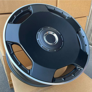 Jantes en alliage d'aluminium forgé noir mat personnalisées pour <span class=keywords><strong>Mercedes</strong></span> C43/<span class=keywords><strong>C63</strong></span>/G63/E55/S63/A35/A45/<span class=keywords><strong>AMG</strong></span> <span class=keywords><strong>GT</strong></span> R 20-23 pouces 5x112 Passager - Product Image 2