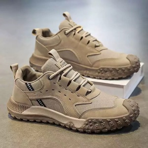 Chaussures décontractées pour hommes, respirantes, en mesh, pour le skateboard, semelle souple, baskets plates, à enfiler, chaussures de tennis - Product Image 2