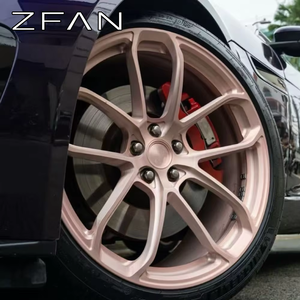 ล้อแม็กซ์ฟอร์จขอบโค้งห้าก้านแบบกำหนดเอง ขนาด 5x112/114.3/120 สำหรับ M3 M4 Audi ขนาด 19-21 นิ้ว - Product Image 2