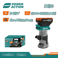 Défonceuse électrique sans fil haute performance pour le travail du bois – Outil portable pour rainurer, tailler et graver