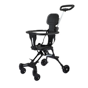 Niños caminando bebé artefacto bebé cuatro ruedas cochecito niño carro luz bidireccional plegable bebé portátil caminar BabyL - Product Image 1